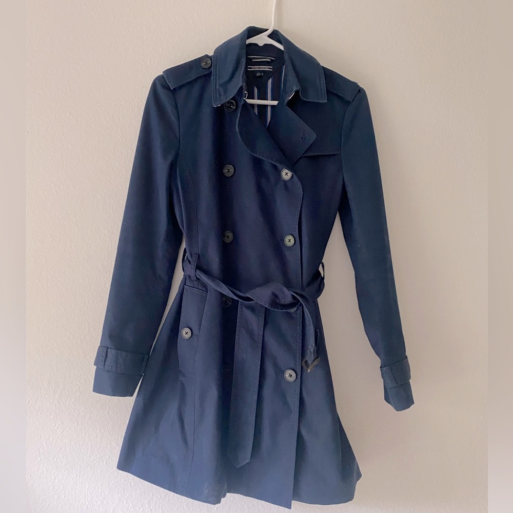 Tommy Hilfiger Trench Coat S navy